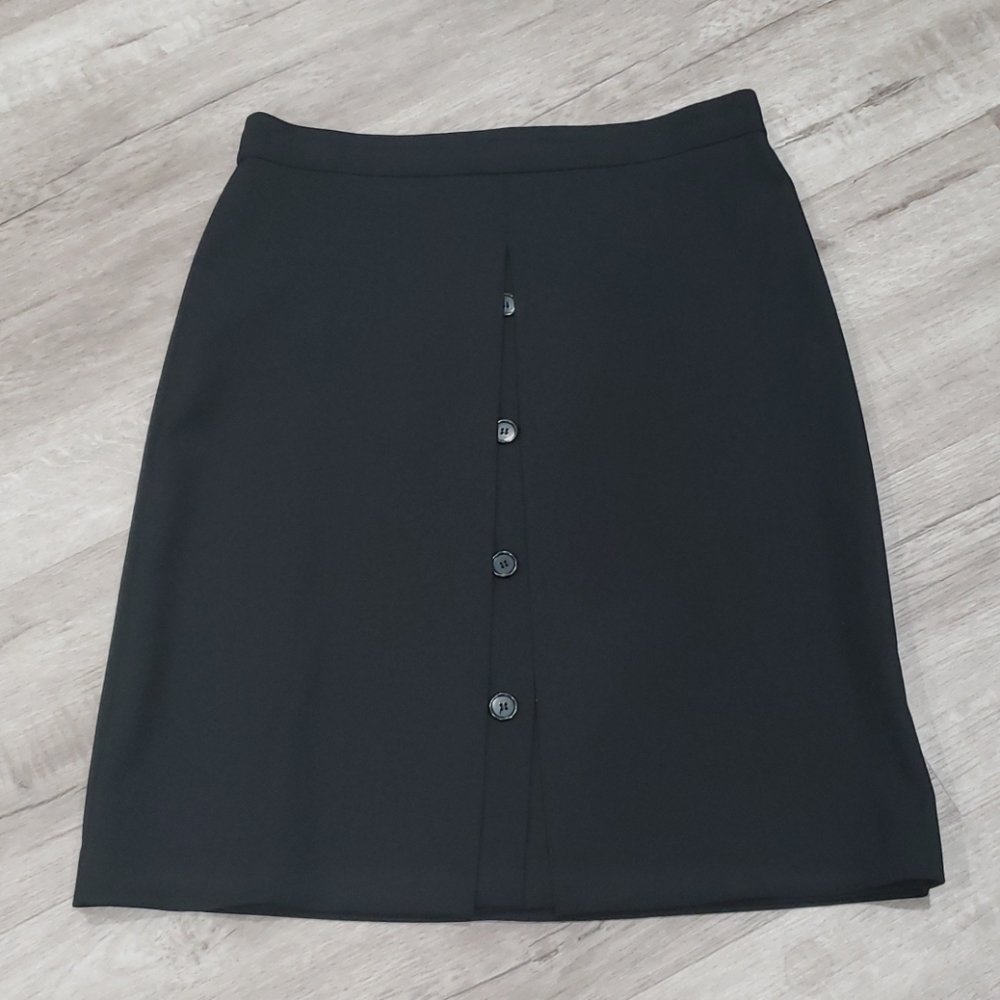 Ann Taylor A-Line Button Column  Midi Skirts